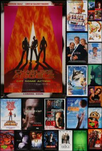 6t1121 LOT OF 22 UNFOLDED MOSTLY SINGLE-SIDED MOSTLY 27X40 ONE-SHEETS 1990s-2000s cool movie images!