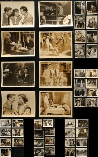 6t0678 LOT OF 63 8X10 STILLS 1940s-1950s scenes & portraits from a variety of different movies!