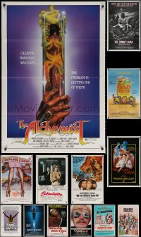 6t0351 LOT OF 18 FOLDED ONE-SHEETS 1970s-1980s images from a variety of different movies!