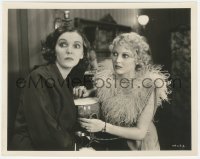 6w0048 ASLEEP IN THE FEET 8.25x10 still 1933 Thelma Todd & Zasu Pitts hear their landlady coming!