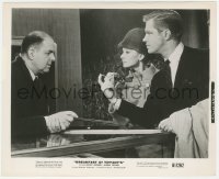 6w0071 BREAKFAST AT TIFFANY'S 8.25x10 still 1961 Audrey Hepburn & George Peppard w/salesman McGiver!