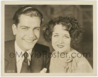 6w0072 BRINGING UP FATHER 8x10.25 still 1928 smiling portrait of Grant Withers & Gertrude Olmstead!