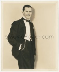 6w0093 CHARLEY CHASE 8x10 still 1920s great full-length smiling portrait in tuxedo by Stax!