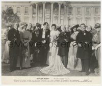 6w0099 CITIZEN KANE 7.75x9.25 still 1941 Orson Welles in wedding portrait with Ruth Warrick & guests!