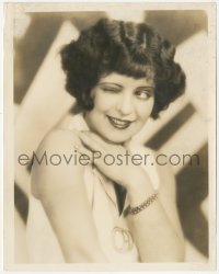 6w0102 CLARA BOW 8x10.25 still 1920s the wink is her most useful method of flirtation, by Richee!