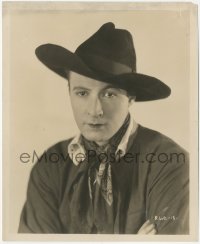 6w0107 COMING OF AMOS 8.25x10 still 1925 head & shoulders portrait of cowboy Rod La Rocque!