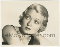 6w0110 CONSTANCE BENNETT 8x10 still 1930s beautiful head & shoulders portrait by Elmer Fryer!