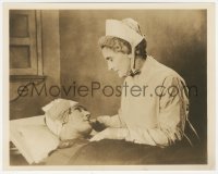 6w0129 DAWN 8x10.25 still 1928 nurse Sybil Thorndike as nurse Edith Cavell helping soldier by White!