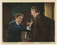 6w0008 EAST OF EDEN color 8x10 still #5 1955 Massey tells James Dean he has to give the money back!