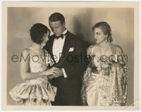 6w0183 FORGOTTEN FACES 8x10.25 still 1928 Jack Luden in tux between Mary Brian & Olga Baclanova!