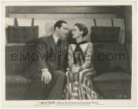 6w0229 I AM A THIEF 8x10.25 still 1934 close up of Mary Astor & Ricardo Cortez sitting on couch!
