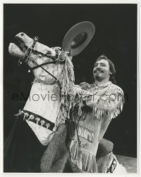 6w0236 INDIANS deluxe stage play 7.75x9.75 still 1969 Stacy Keach as Buffalo Bill by Martha Swope!