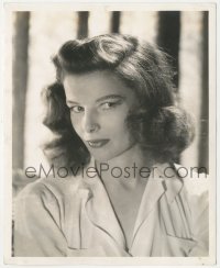 6w0262 KATHARINE HEPBURN deluxe 8x10 still 1942 Clarence S. Bull portrait from Woman of the Year!