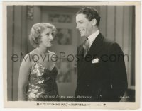 6w0331 MONTE CARLO 8x10 still 1930 sexy Jeanette MacDonald is surprised to see Jack Buchanan!