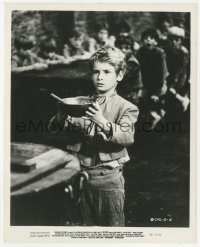 6w0359 OLIVER 8x10 still 1968 Charles Dickens, classic image of Mark Lester, who wants some more!