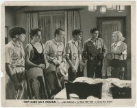 6w0448 THEY MADE ME A CRIMINAL 8x10.25 still 1939 Gloria Dickson with John Garfield & Dead End Kids!