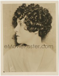 6w0471 VIRGINIA VALLI 8x10.25 still 1928 great profile portrait from The Escape by Autrey!