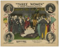 6w0747 3 WOMEN LC 1924 charity ball gives society excuse to be like bohemians, Ernst Lubitsch, rare!