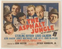 6w0511 ASPHALT JUNGLE linen TC 1950 unbilled Marilyn Monroe, Sterling Hayden, John Huston classic!