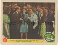 6w0783 BABES ON BROADWAY LC 1941 Mickey Rooney, Judy Garland, Virginia Weidler, Donald Meek!