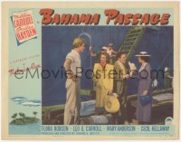 6w0786 BAHAMA PASSAGE LC 1941 young Sterling Hayden in his first starring role, Madeleine Carroll