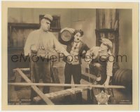 6w0798 BEHIND THE SCREEN LC 1916 Charlie Chaplin with keg by Edna Purviance & Goliath, ultra rare!