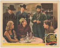 6w0819 BOOM TOWN LC 1940 Clark Gable, Spencer Tracy & sexy Marion Martin threatened by three men!