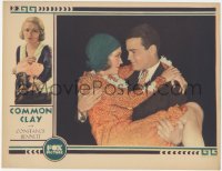 6w0853 COMMON CLAY LC 1930 best close up of Lew Ayres carrying pretty Constance Bennett in his arms!
