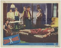 6w0865 CRISS CROSS LC #5 1948 Burt Lancaster & Dan Duryea watch sexy sleeping Yvonne De Carlo!