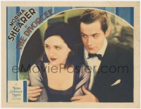 6w0893 DIVORCEE LC 1930 best c/u of pretty Norma Shearer & Robert Montgomery in tuxedo, ultra rare!
