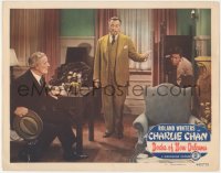 6w0894 DOCKS OF NEW ORLEANS LC #4 1948 Roland Winters as Charlie Chan & Sen Yung in cabinet!