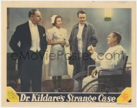 6w0907 DR. KILDARE'S STRANGE CASE LC 1940 Lionel Barrymore as Dr. Gillespie, Lew Ayres, Laraine Day