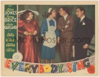 6w0915 EVERYBODY SING LC 1938 angry Fanny Brice, Reginald Owen, Billie Burke & Reginald Gardiner!