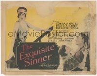 6w0572 EXQUISITE SINNER TC 1926 Josef von Sternberg, Conrad Nagel & gypsy Renee Adoree, ultra rare!
