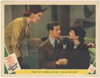 6w0930 FEMININE TOUCH LC 1941 Rosalind Russell tells Kay Francis to leave husband Don Ameche alone!