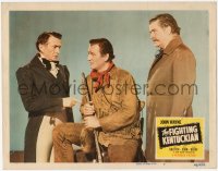 6w0931 FIGHTING KENTUCKIAN LC #7 1949 Paul Fix & Withers look at John Wayne in buckskin with rifle!