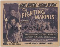 6w0577 FIGHTING MARINES chapter 8 TC 1935 by Ann Rutherford, Mascot serial, Siege of Halfway Island!