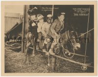 6w0934 FIRE FIGHTERS LC 1922 Sunshine Sammy, Jackie Condon & Our Gang kids riding on mule, rare!