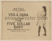 6w0579 FIVE DOLLAR BABY TC 1922 tramp pawns Viola Dana & blackmails new parent but plan backfires!
