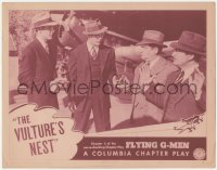 6w0942 FLYING G-MEN chapter 3 LC 1939 Columbia WWII serial, Robert Paige, The Vulture's Nest!