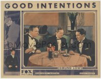 6w0968 GOOD INTENTIONS LC 1930 Edmund Lowe, J. Carroll Naish & Eddie Gribbon all in tuxedos, rare!