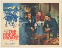 6w0972 GREAT ESCAPE LC #8 1963 Steve McQueen & James Garner make moonshine for 4th of July!