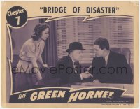6w0978 GREEN HORNET chapter 7 LC 1939 Universal comic super hero serial adaptation, Bridge of Disaster