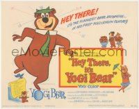 6w0603 HEY THERE IT'S YOGI BEAR TC 1964 Hanna-Barbera, Yogi's first full-length feature!