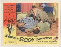 6w1024 INVASION OF THE BODY SNATCHERS LC 1956 Kevin McCarthy injecting Larry Gates & King Donovan!