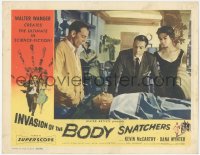 6w1026 INVASION OF THE BODY SNATCHERS LC 1956 McCarthy, Wynter & Donovan discover dead clone body!