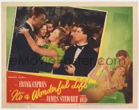 6w1034 IT'S A WONDERFUL LIFE LC #6 1946 James Stewart cuts in on Alfalfa dancing with Donna Reed!