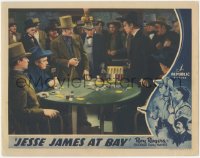6w1039 JESSE JAMES AT BAY LC 1941 Roy Rogers accused of cheating by Hal Taliaferro in poker scene!