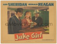 6w1041 JUKE GIRL LC 1942 Willard Robertson & another grab sexy bad Ann Sheridan holding lots of cash!