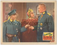 6w1062 LANCER SPY LC 1937 Dolores Del Rio between George Sanders & Peter Lorre both in uniform!